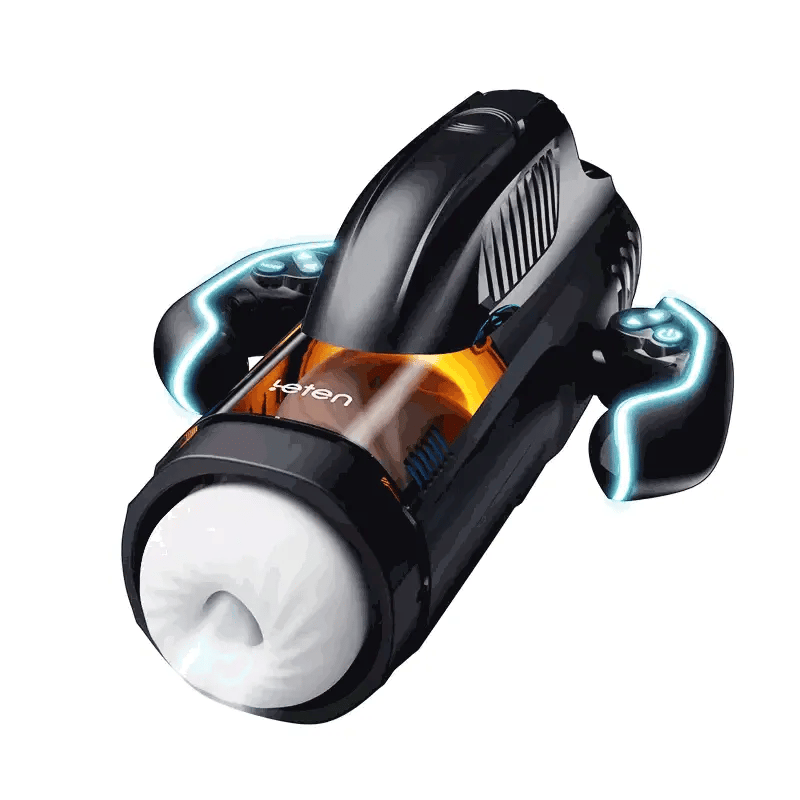 Leten Bermuda Storm: 2-in-1 Thrusting, Suction and Heated Stroker