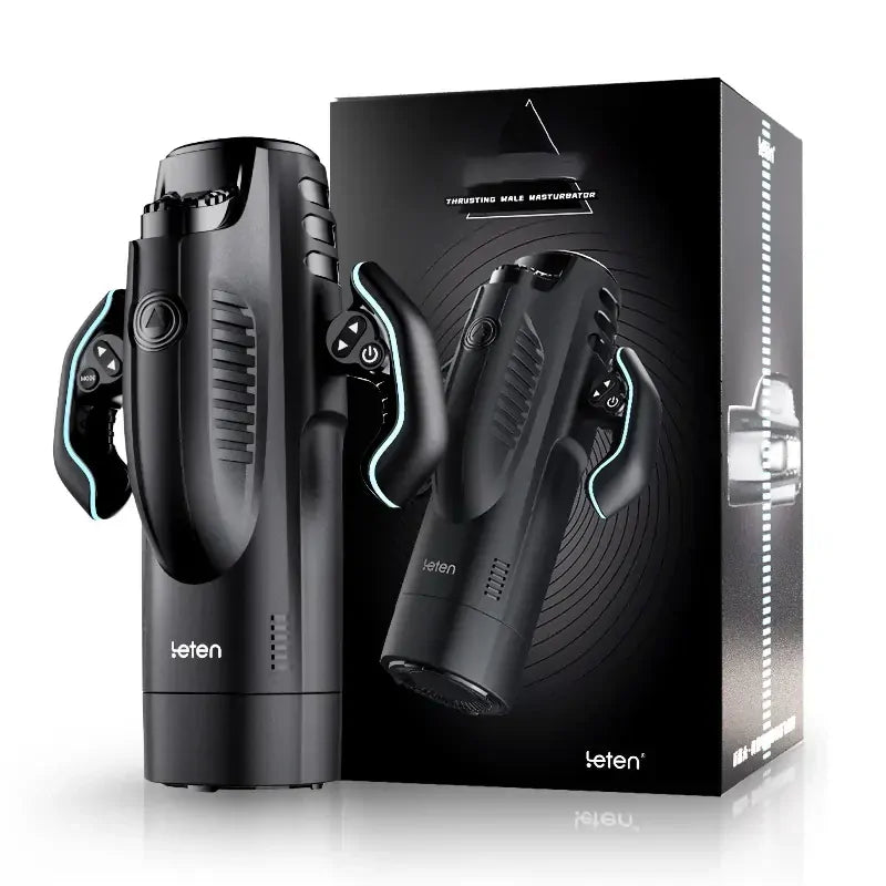 Leten Bermuda Storm: 2-in-1 Thrusting, Suction and Heated Stroker