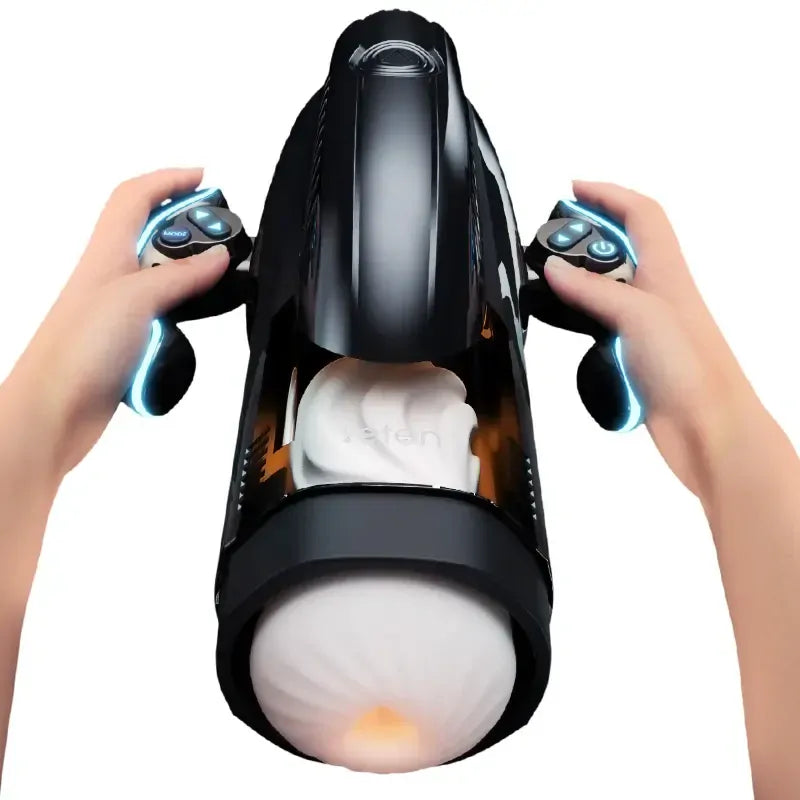 Leten Bermuda Storm: 2-in-1 Thrusting, Suction and Heated Stroker