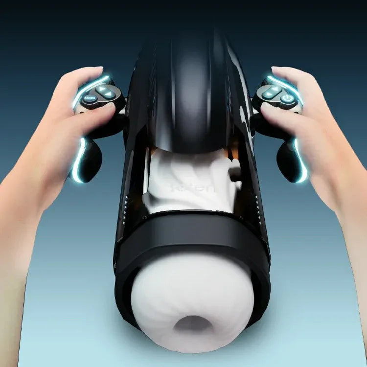 Leten Bermuda Storm: 2-in-1 Thrusting, Suction and Heated Stroker