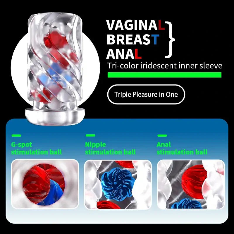 Leten Zero Gravity: Automatic Male Stroker with 550 SPM, 360° Heating & 6 Speeds