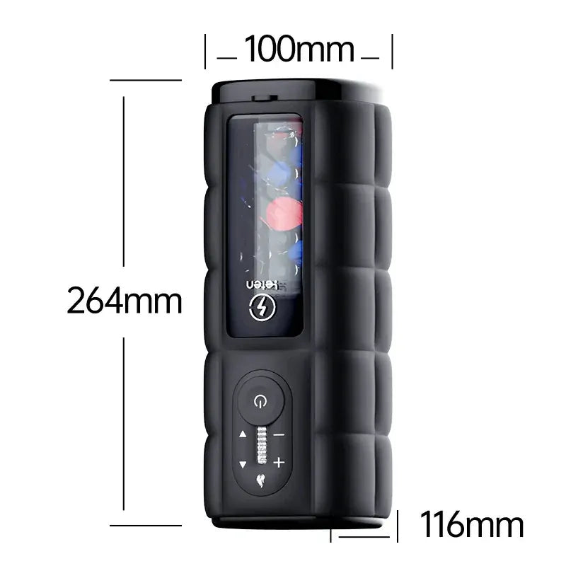 Leten Zero Gravity: Automatic Male Stroker with 550 SPM, 360° Heating & 6 Speeds