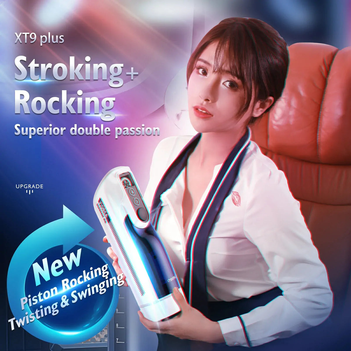 Leten A380 Pro: Heated Automatic Stroker with 10 Speeds & Clear Window
