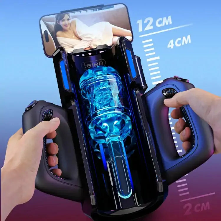 Leten Thrusting-Pro: Fully Automatic Stroker with Dual Sleeves