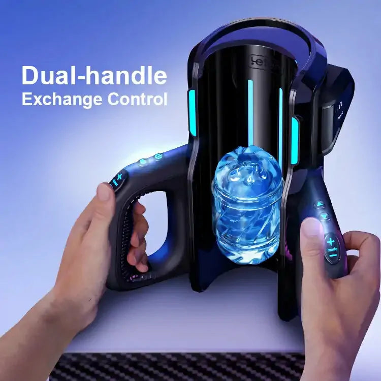 Leten Thrusting-Pro: Fully Automatic Stroker with Dual Sleeves