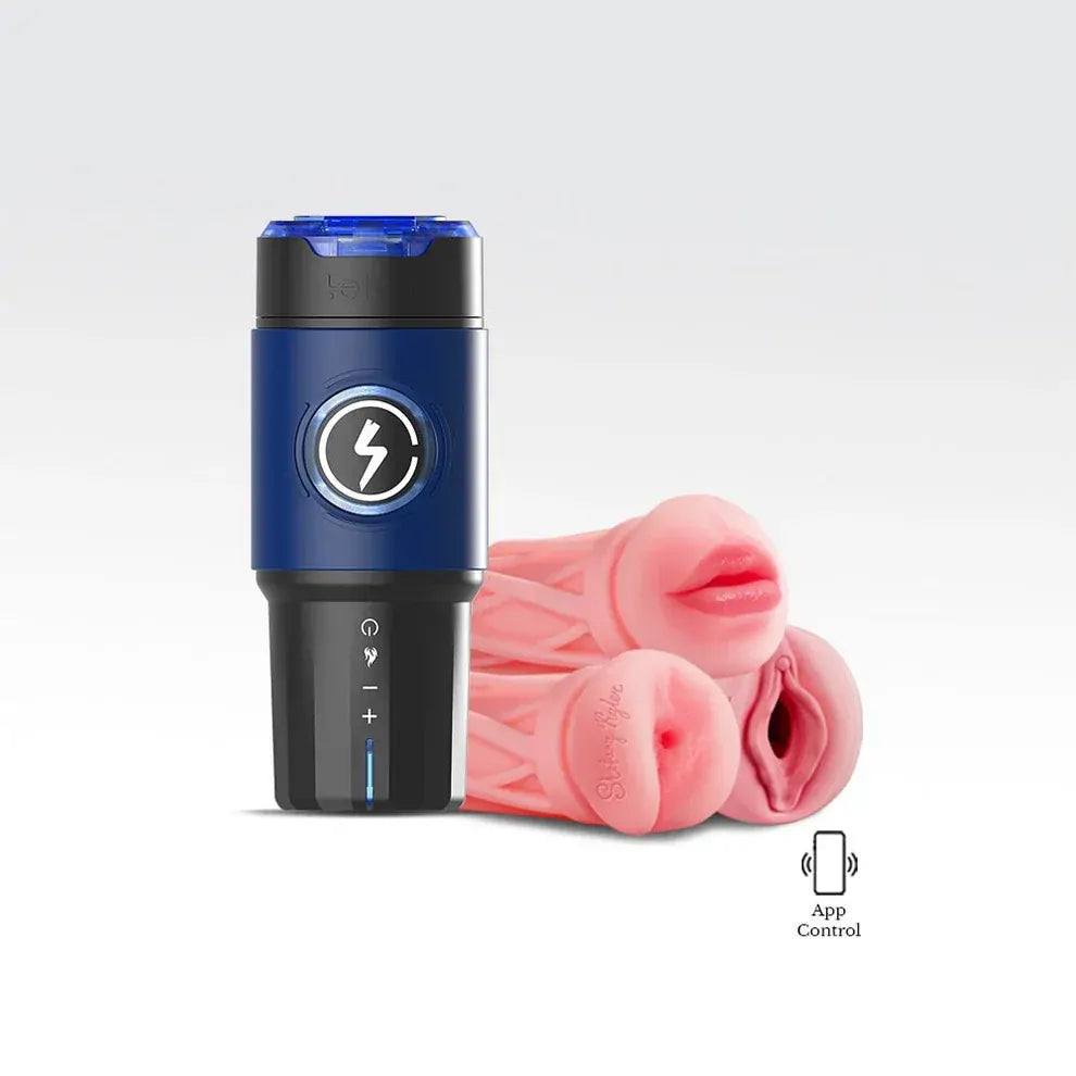 Leten ThermoPod Max: Infrared Heat Auto Stroker with 3 Sleeves & Smart App