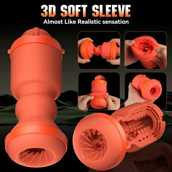 Pentamax: 5-in-1 Automatic Male Masturbator with Thrust, Suction, Vibration, Heating & App