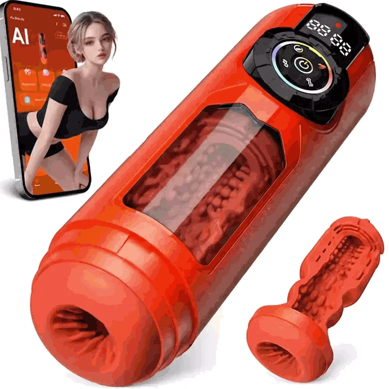 Pentamax: 5-in-1 Automatic Male Masturbator with Thrust, Suction, Vibration, Heating & App