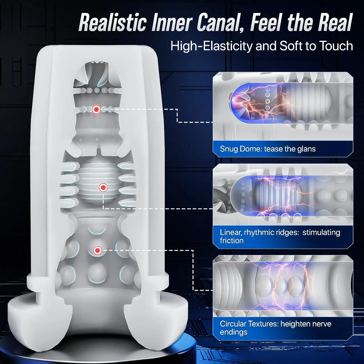 Pulse: Automatic Male Stroker with Squeeze Suction, Thrusting, Vibration & App Control