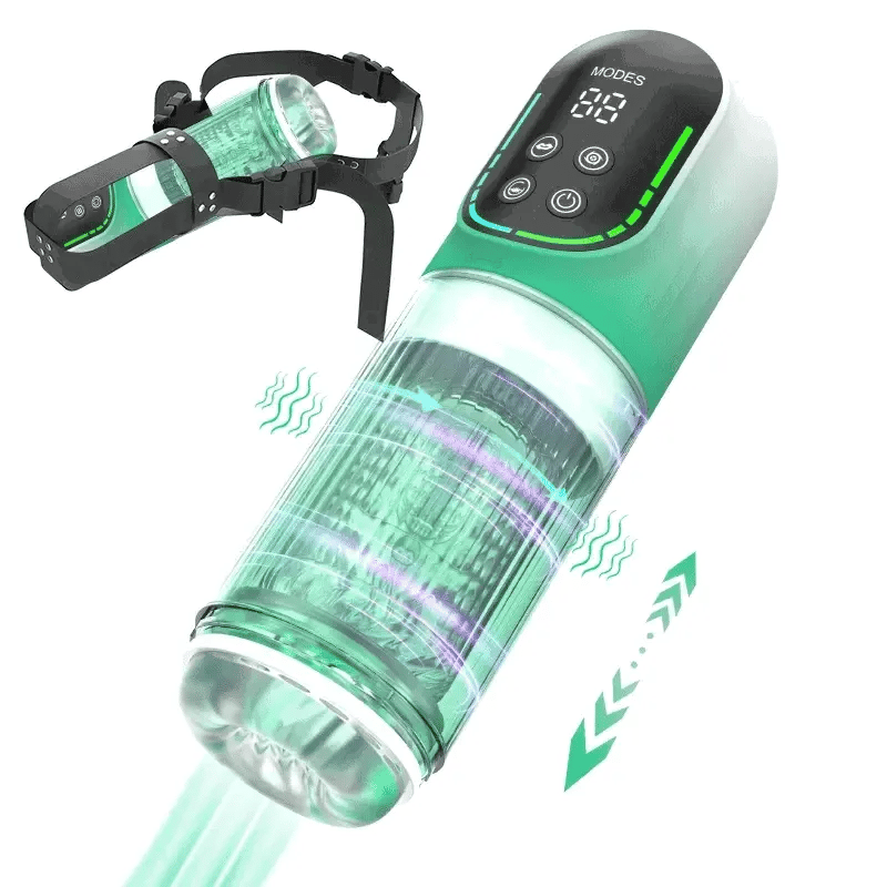 Vortex: Automatic 5-in-1 Stroker with Suction, Thrusting and Rotation