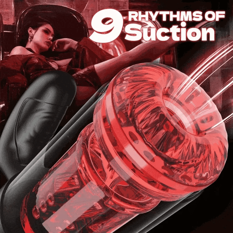 Fusion: Blowjob Masturbator with 9 Thrust, 9 Rotation & 9 Suction Modes