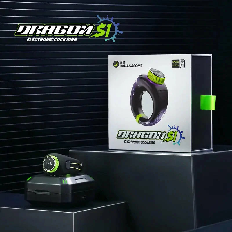 PR1: App-Controlled Electro-Stim & Vibrating Cock Ring with Adjustable Fit