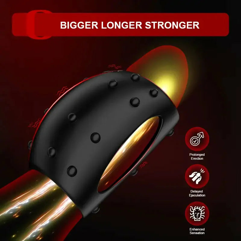 PR2: Vibrating Cock Ring & Sleeve with 10 Customisable Modes