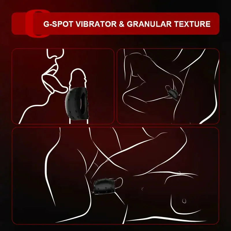 PR2: Vibrating Cock Ring & Sleeve with 10 Customisable Modes