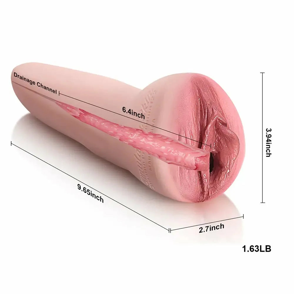 Luxe: 740 g Realistic Silicone Vagina with Tight Lifelike Feel
