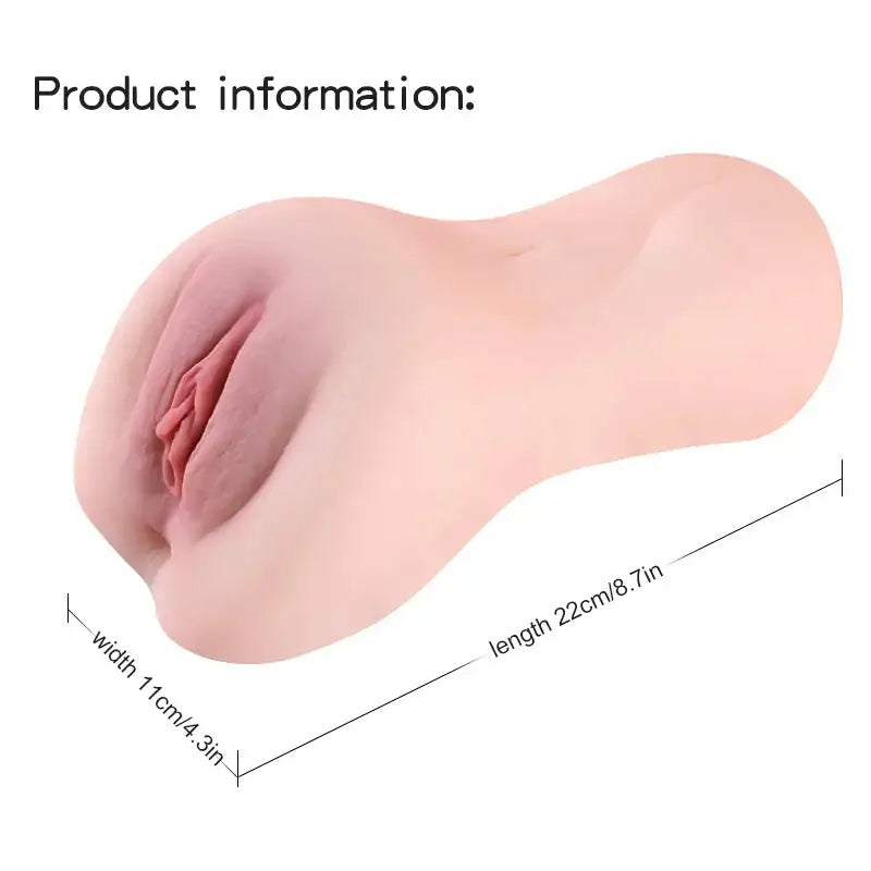 Lulu 2.4 lb Realistic Pocket Pussy with 3D Textured Tunnel