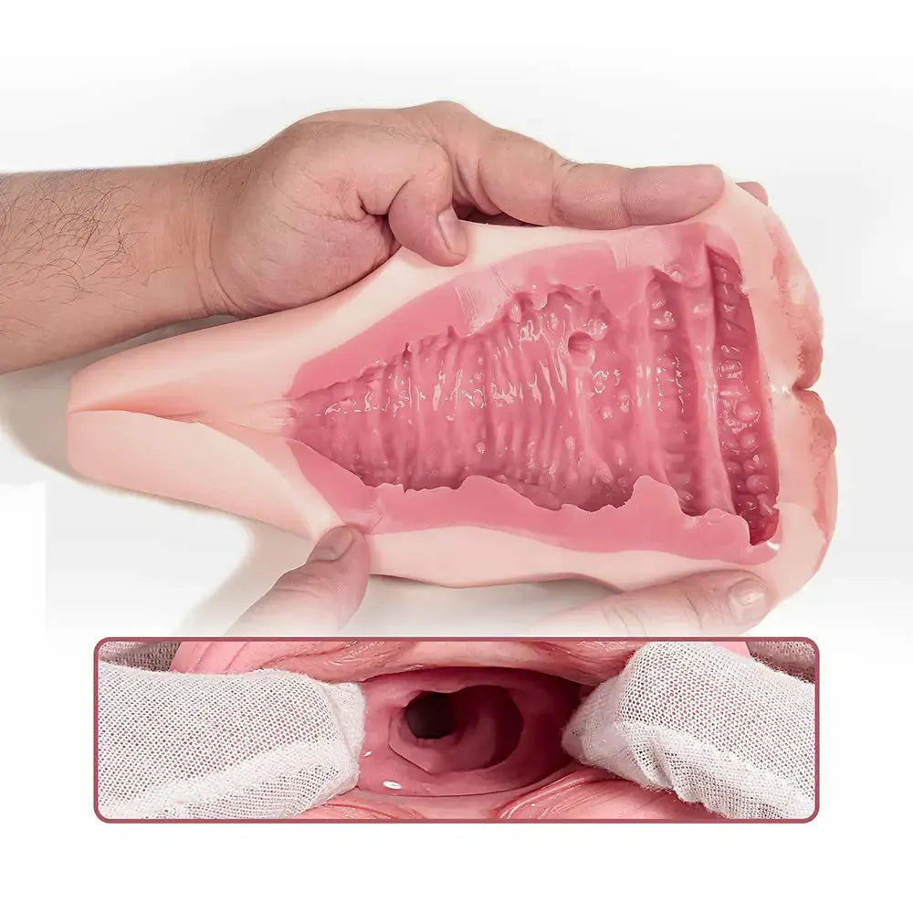 Dawn: 780 g Realistic Silicone Pocket Pussy with Tight Deep Canal