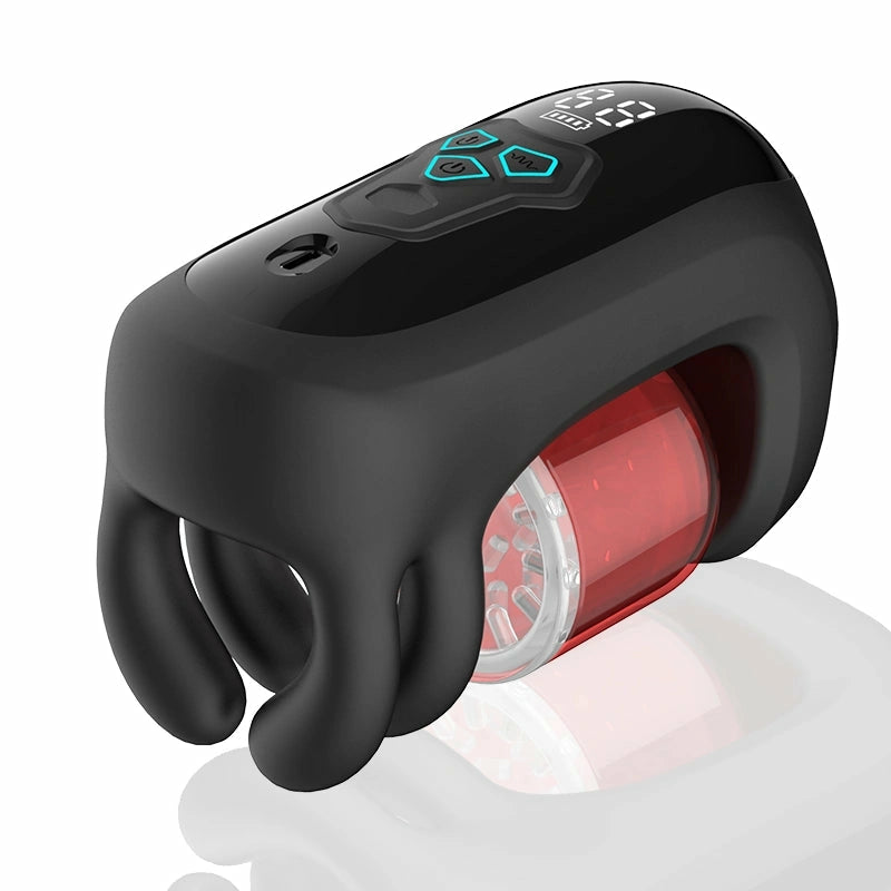 Destroyer: Male Glans Trainer with 9 Bite, Rotation & Vibration Modes