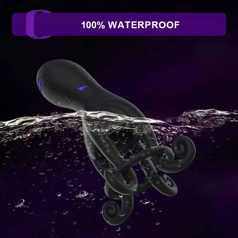 Predator: Octopus Glans Trainer with 10 Vibration Modes