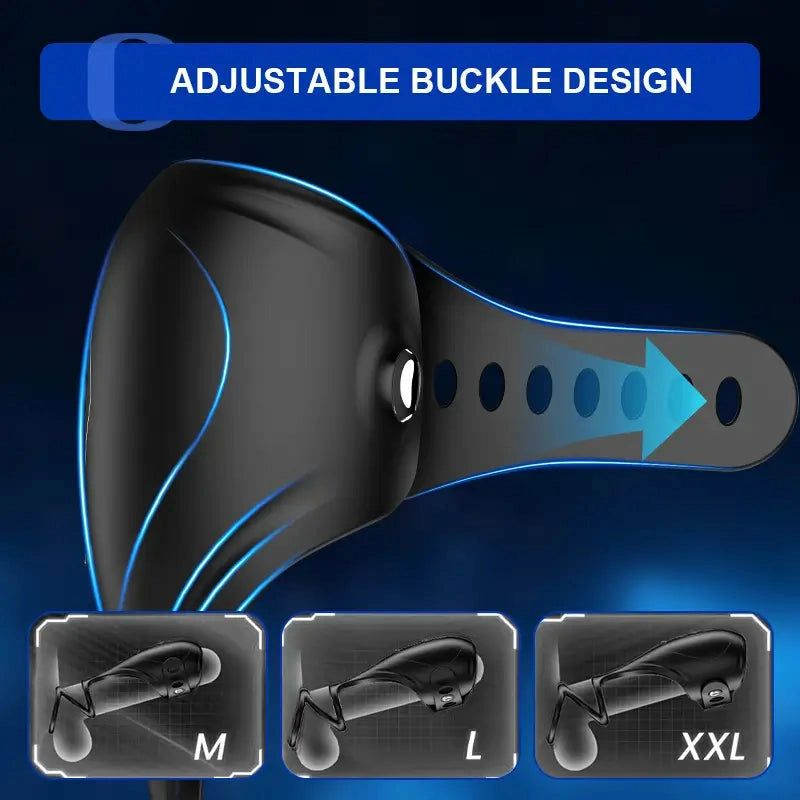 Onslaught: APP-Controlled 3-in-1 Glans Trainer & Penis Ring