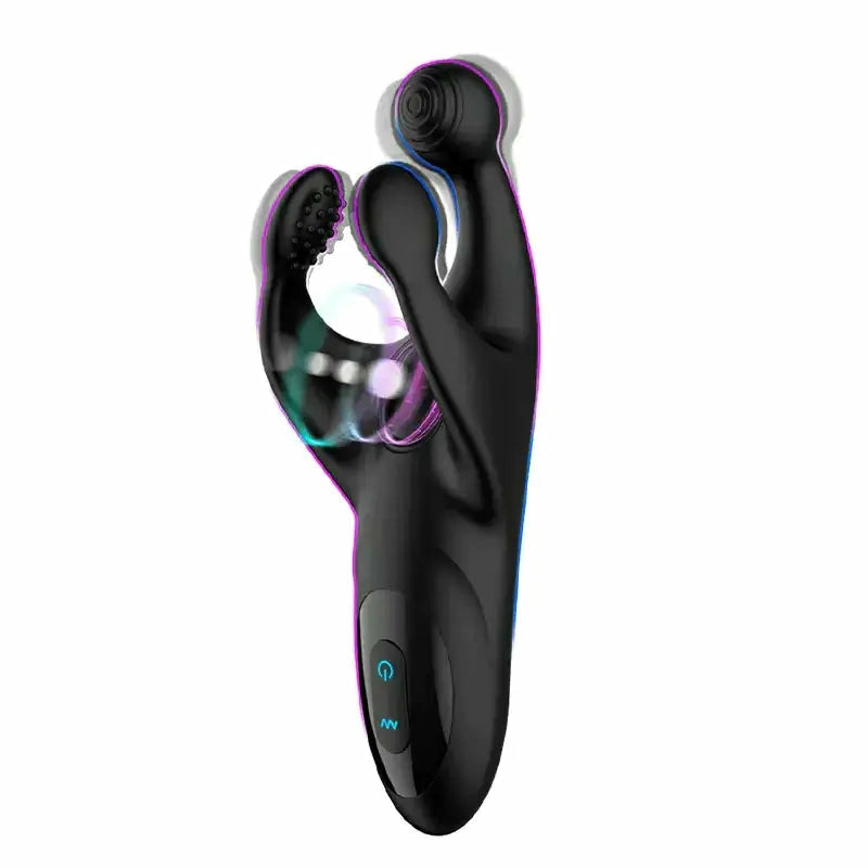 Vanguard: Portable Glans Stimulator with 20 Patting & Vibration Modes