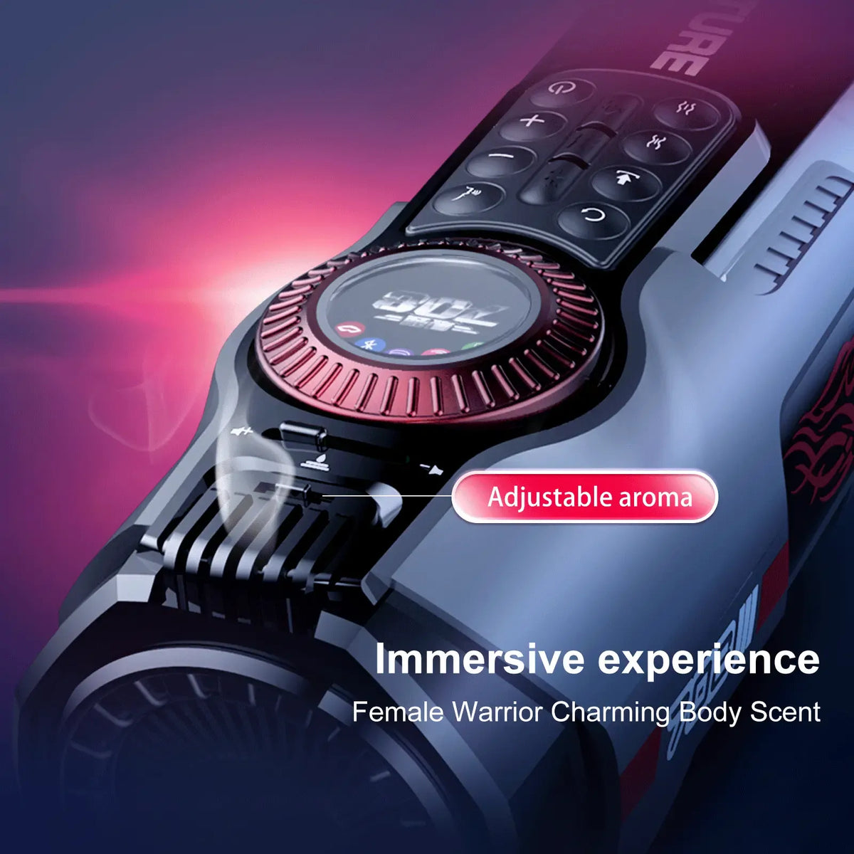 Leten Future Pro Totem: Luxury Heated Stroker with Airbag Grip