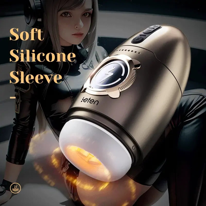 Firestorm: 600 RPM High-Speed Rotating Male Masturbator