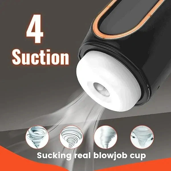 Thunderbolt: Hands-Free Automatic Thrusting, Suction & Vibrating Masturbator