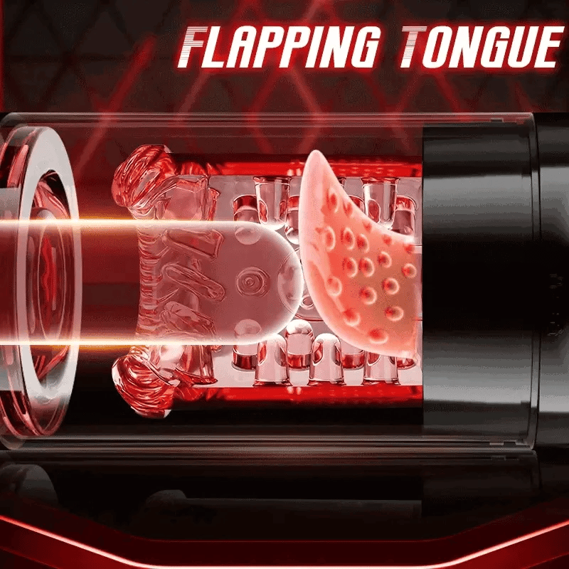 Declan: App-Controlled Automatic Male Masturbator with Thrusting, Rotation, Suction & Vibration