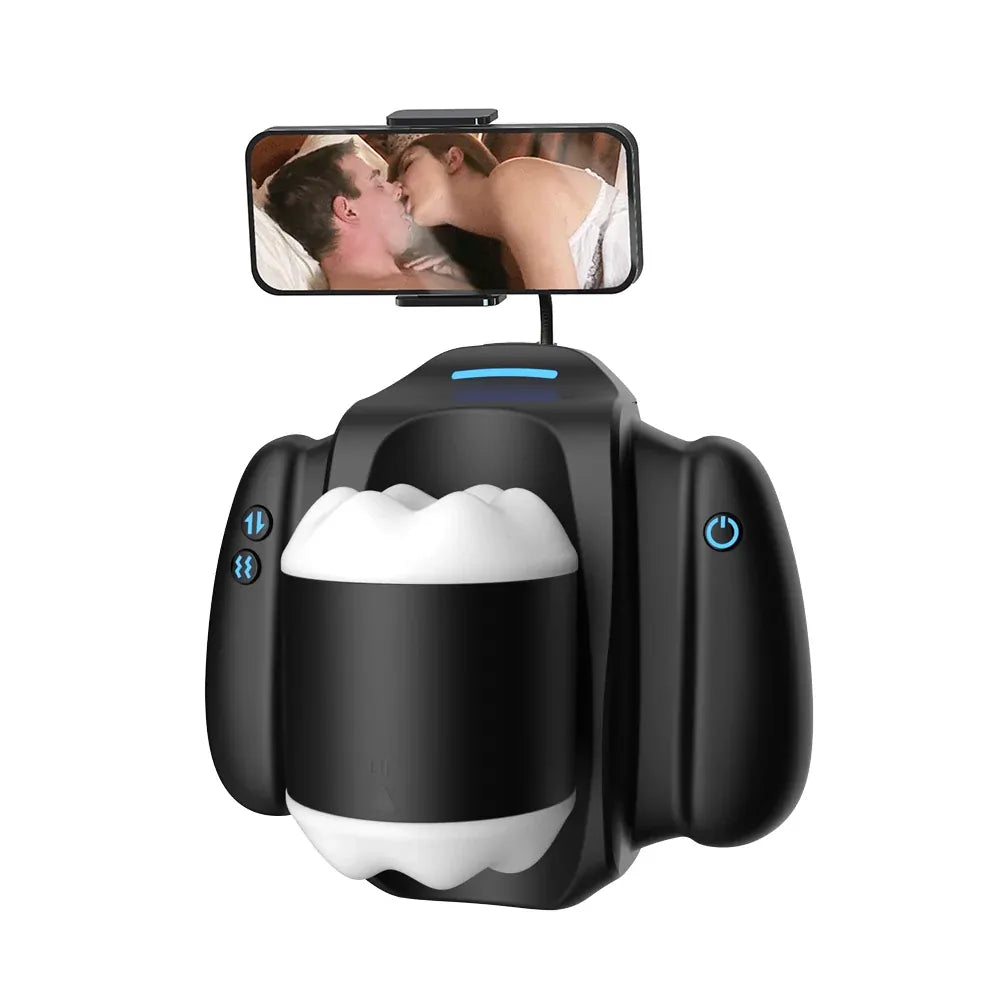 Dalton: Mini Male Stroker with 9 Vibrations, 3 Thrusting Settings & App Control