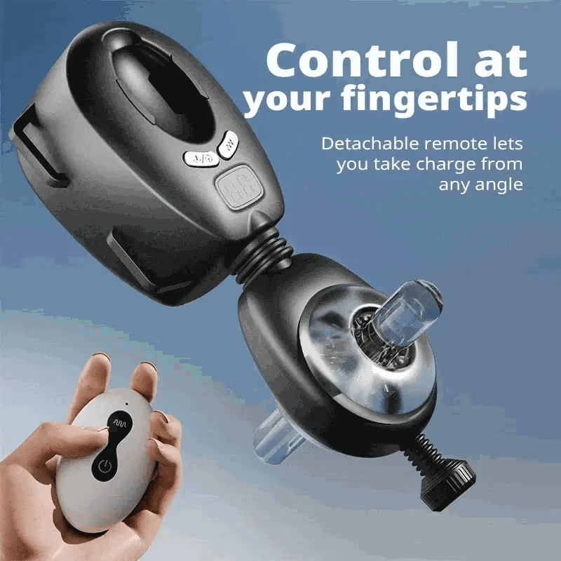 PulseStrap: Wearable Remote Male Stroker with 9 Thrust & 9 Vibration Modes