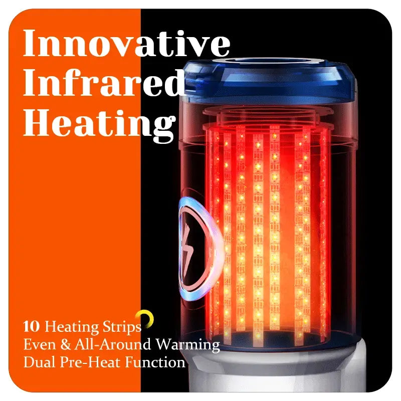 Leten ThermoPod: Deep-Thrust Heated Stroker with Lifelike Warmth