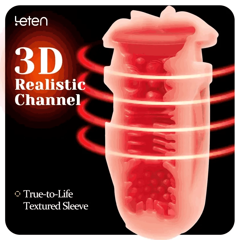 Leten ThermoPod: Deep-Thrust Heated Stroker with Lifelike Warmth