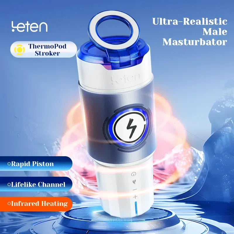 Leten ThermoPod: Deep-Thrust Heated Stroker with Lifelike Warmth