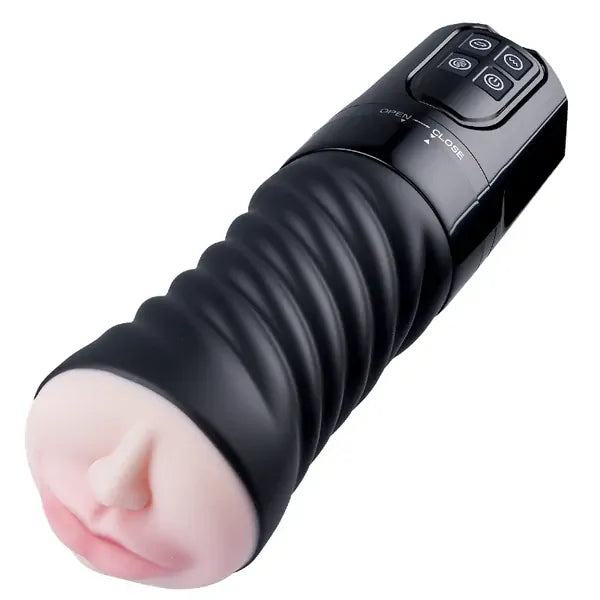 Spartan: Oral Suction Male Stroker with Remote Control