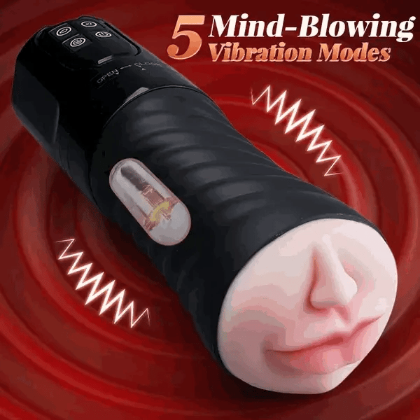 Spartan: Oral Suction Male Stroker with Remote Control