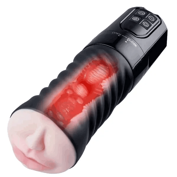 Spartan: Oral Suction Male Stroker with Remote Control