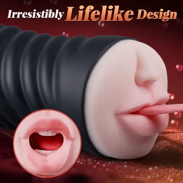 Spartan: Oral Suction Male Stroker with Remote Control