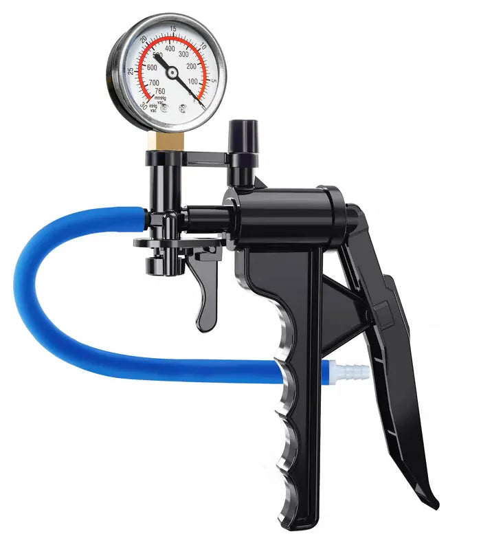 OptiMax: Manual Penis Pump with Ergonomic Grip, Locked Vacuum & Measurement Scale