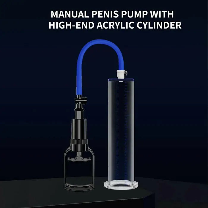 ClassiMax: Manual Penis Pump with Steady Vacuum, Pressure Release & Clear Scale