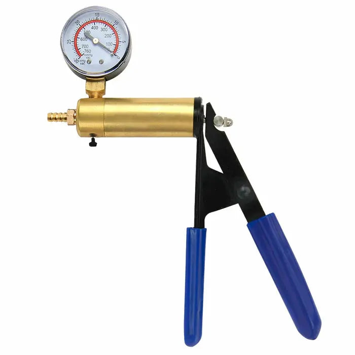 LuxaMax: Manual Penis Pump with Metal Handle, Pressure Gauge & Size Options