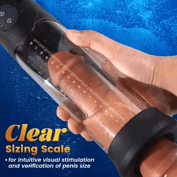Bathfun: IPX7 Water Stroker with 3 Hydro-Suction Modes & Swirling Jets
