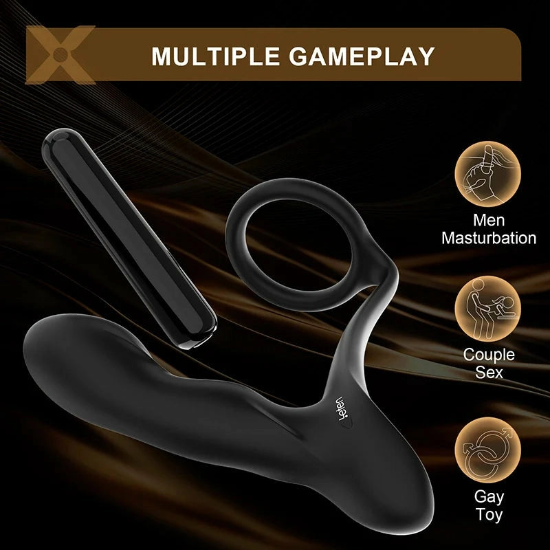 PM1: Leten Raptor Prostate Massager with Dual Stimulation & 10 Modes
