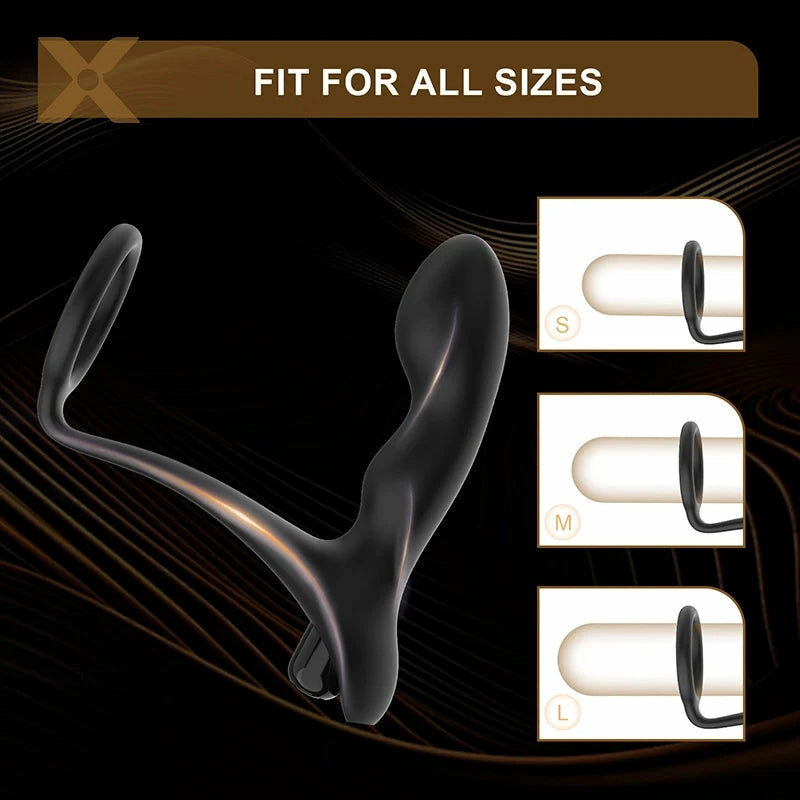 PM1: Leten Raptor Prostate Massager with Dual Stimulation & 10 Modes