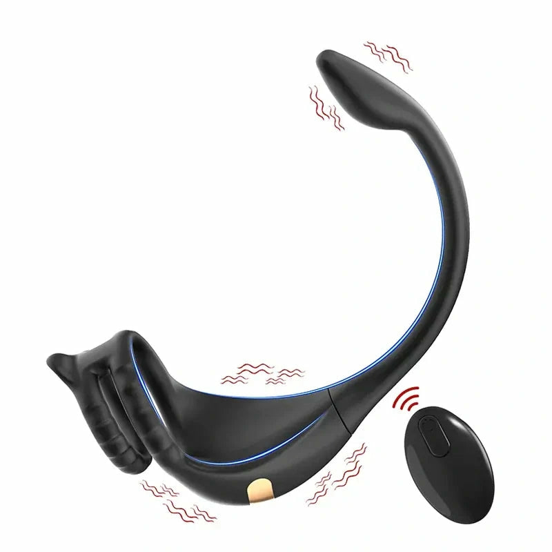 PM2: Prostate Massager & Penis Ring | APP, Remote | 9 Modes