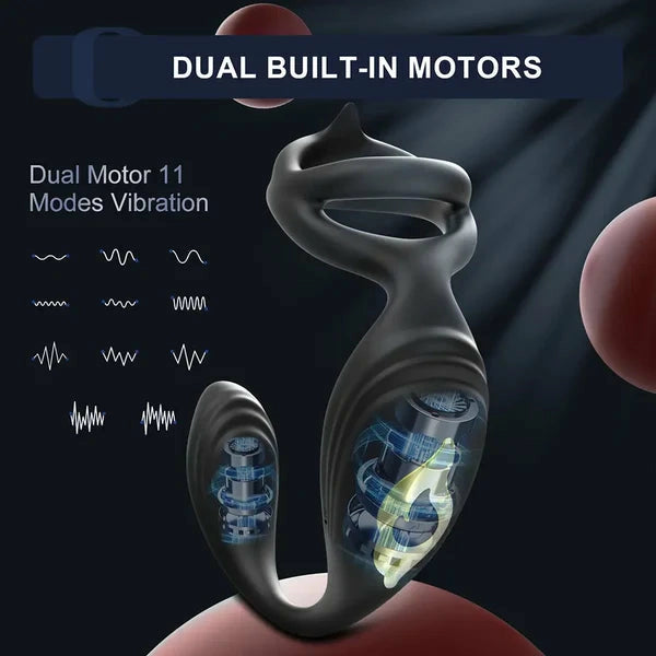 PM5: Dual Motor Prostate Massager with 11 Vibration Modes