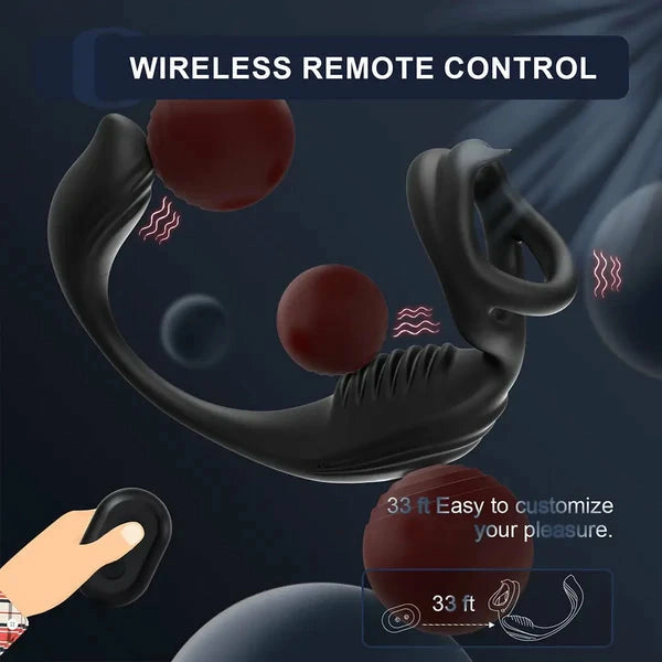 PM5: Dual Motor Prostate Massager with 11 Vibration Modes