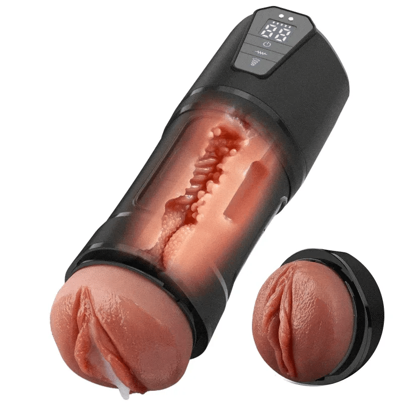 Boyd: IPX7 Realistic Vagina Masturbator with 5 Suction & 10 Vibration Modes