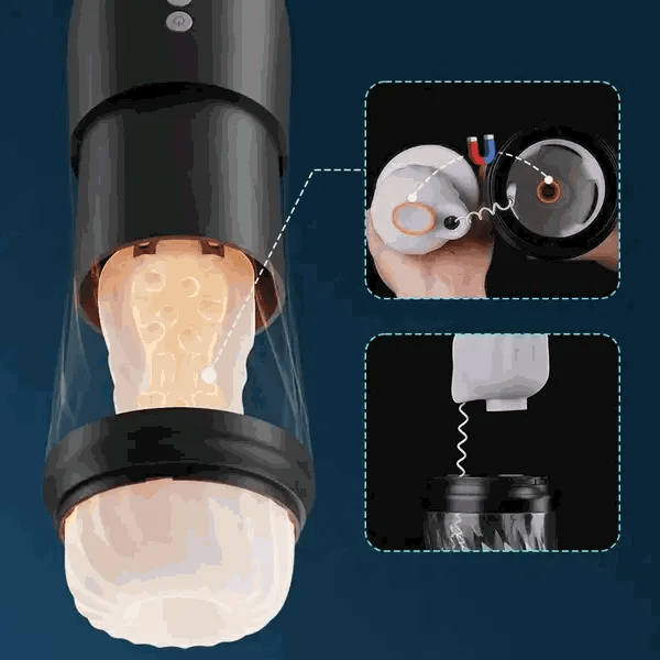 Warlord: Rocket Stroker with 500 Thrusts/Min, Heating, Vibration & Rotation