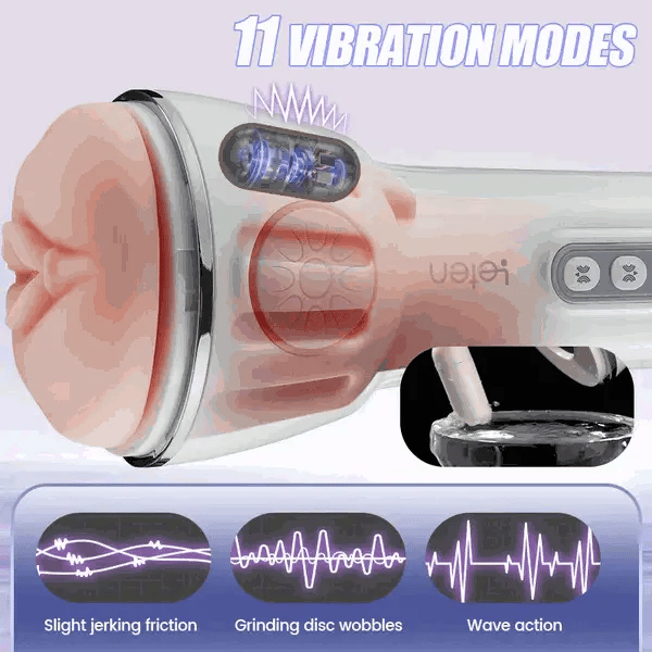 Leten Hatano Yui IV: Licking & Suction Stroker with Vibration and Moans